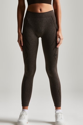 Leggings deportivos - Marrón