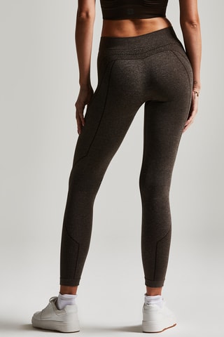 Leggings deportivos - Marrón