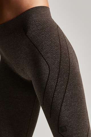 Leggings deportivos - Marrón