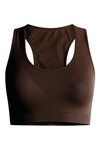 Sujetador deportivo - Marrón 
