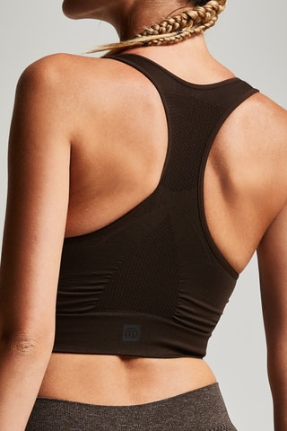 Sujetador deportivo - Marrón 