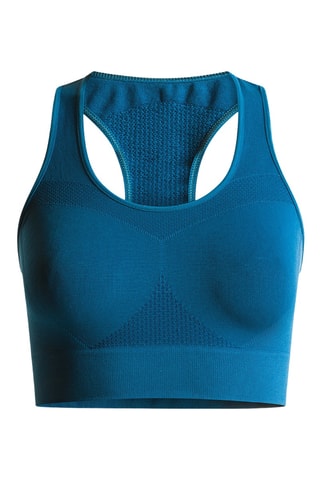 Sujetador deportivo - Azul petróleo 