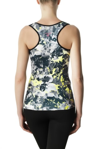 Camiseta de tirantes - Amarillo y gris