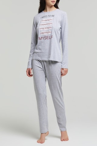 Pijama - Gris claro