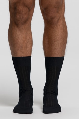 Calcetines de hilo de Escocia - Azul marino