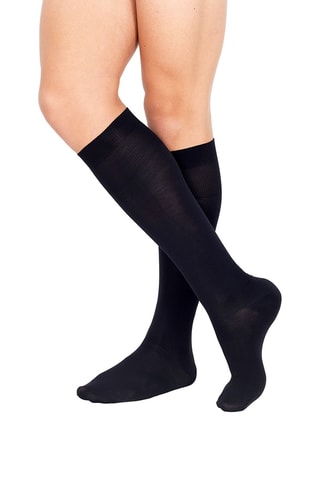 3 pares de calcetines altos - Negro