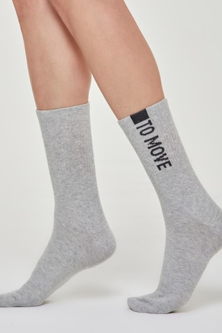 Calcetines - Gris jaspeado