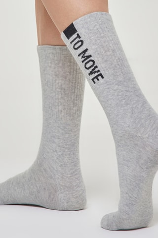 Calcetines - Gris jaspeado