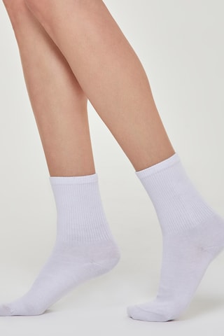 2 pares de calcetines - Blanco