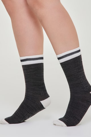 Calcetines - Antracita jaspeado