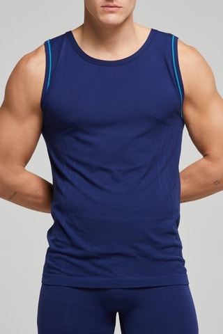 Camiseta de tirantes - Azul marino