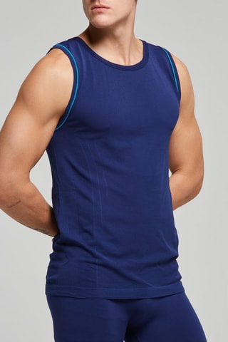 Camiseta de tirantes - Azul marino