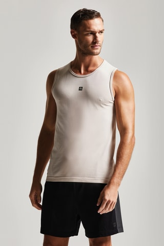 Camiseta de tirantes - Beige