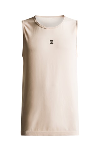 Camiseta de tirantes - Beige