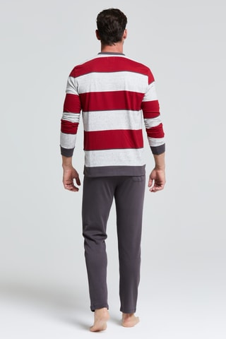 Pijama - Rojo y marrón