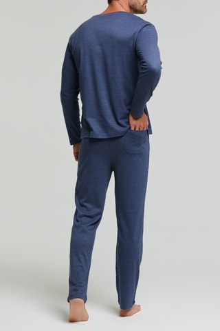 Pijama - Azul marino y rojo