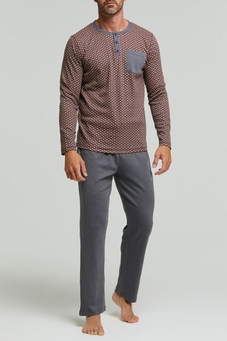 Pijama - Gris oscuro jaspeado