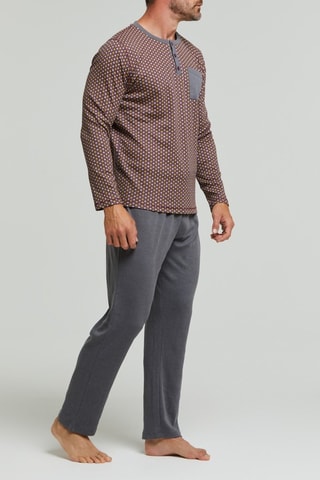 Pijama - Gris oscuro jaspeado