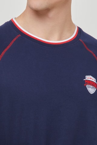 Pijama - Azul marino y rojo