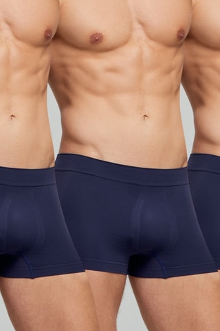 3 bóxers - Azul marino