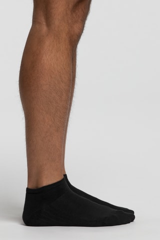 3 pares de calcetines cortos - Negro