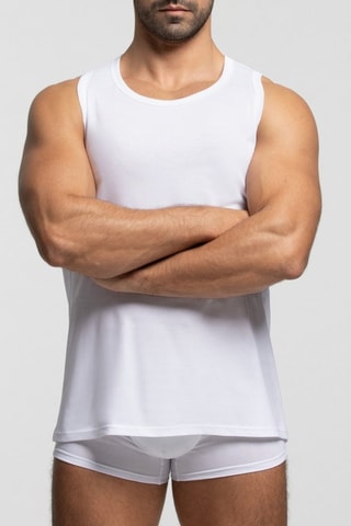 Camiseta de tirantes - Blanco