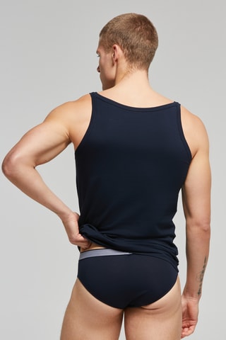 Camiseta de tirantes - Azul oscuro