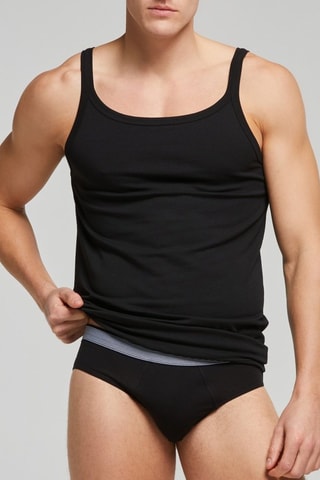 Camiseta de tirantes - Negro