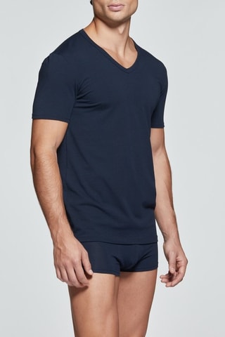 Camiseta - Azul oscuro