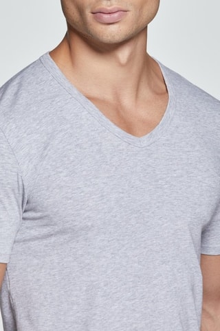 Camiseta - Gris jaspeado