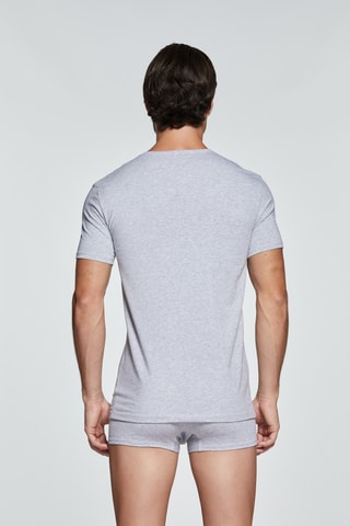 Camiseta - Gris jaspeado
