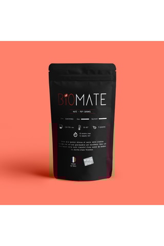 Maté Pop Caramel Bio - Sachet de 50 g