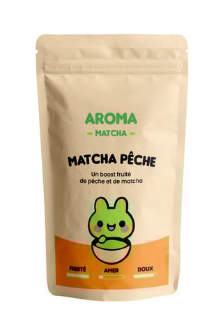 Matcha Pêche - Sachet de 100 g