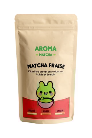 Matcha Fraise - Sachet de 100 g