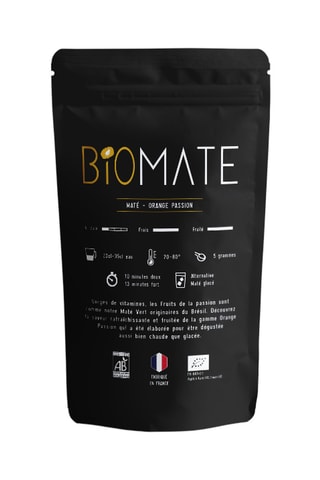 Maté Orange Passion Bio - Sachet de 150 g