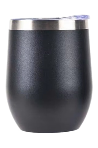 Tasse isotherme en acier inoxydable - 34 cl - Noir