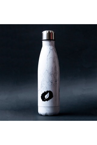 Bouteille isotherme en acier inoxydable Marbré blanc - 50 cl