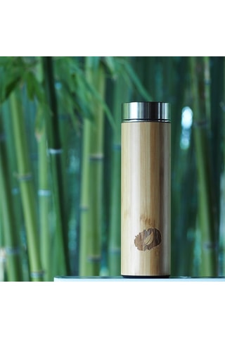 Bouteille isotherme en bambou - 50 cl