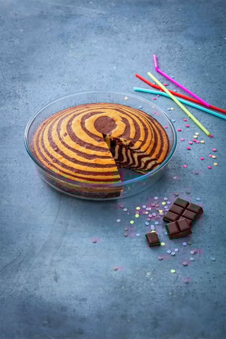 Forma para bolo em vidro borossilicato Bake & Enjoy - 26 cm