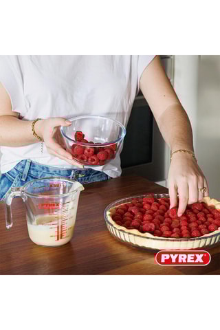 Ensemble pâtisserie en verre - 3 pièces