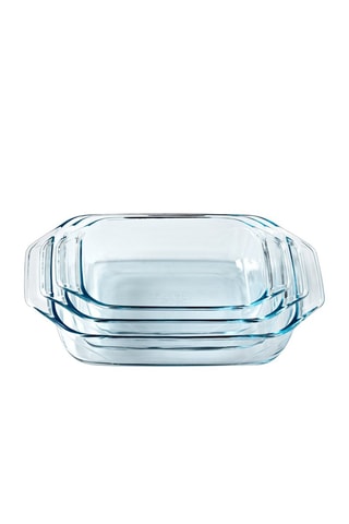 3 travessas de forno retangulares Irrésistible - 27 x 17 cm / 31 x 20 cm / 35 x 23 cm