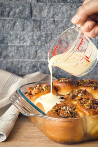 4 travessas retangulares em vidro borossilicato