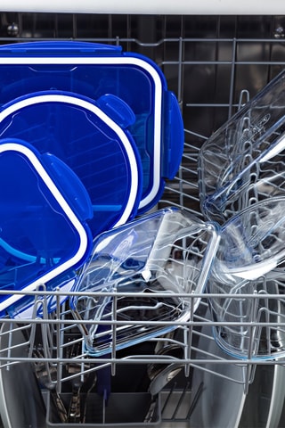 3 boîtes de conservation en verre borosilicate avec couvercles Cook & Go - 70 cl