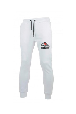 Joggingbroek Bram Wit en Zwart