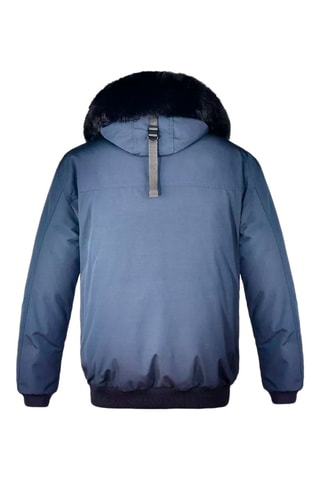 Jas met Capuchon Magma Marineblauw