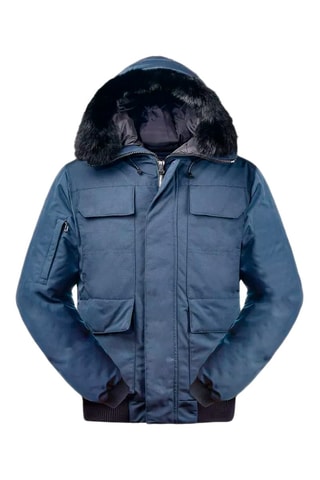 Jas met Capuchon Raptor Marineblauw