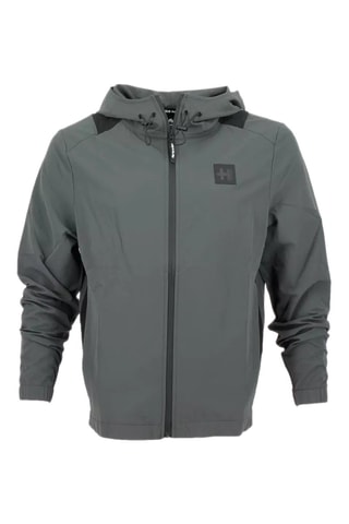 Windjack met Capuchon - Grijs