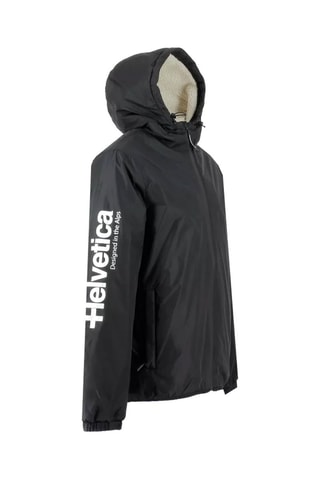 Windjack met Capuchon New Nils - Zwart en Wit