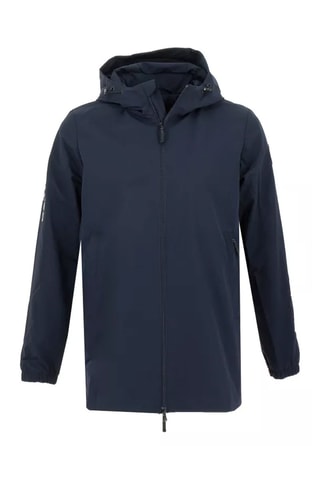 Windjack met Capuchon Tom  Marineblauw