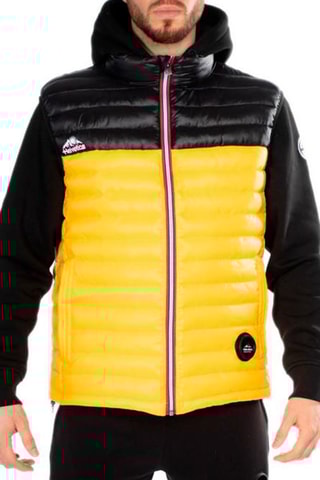 Bodywarmer Billy Geel en Zwart